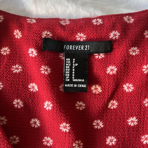 Flowey Red dress - Picture 5 of 6